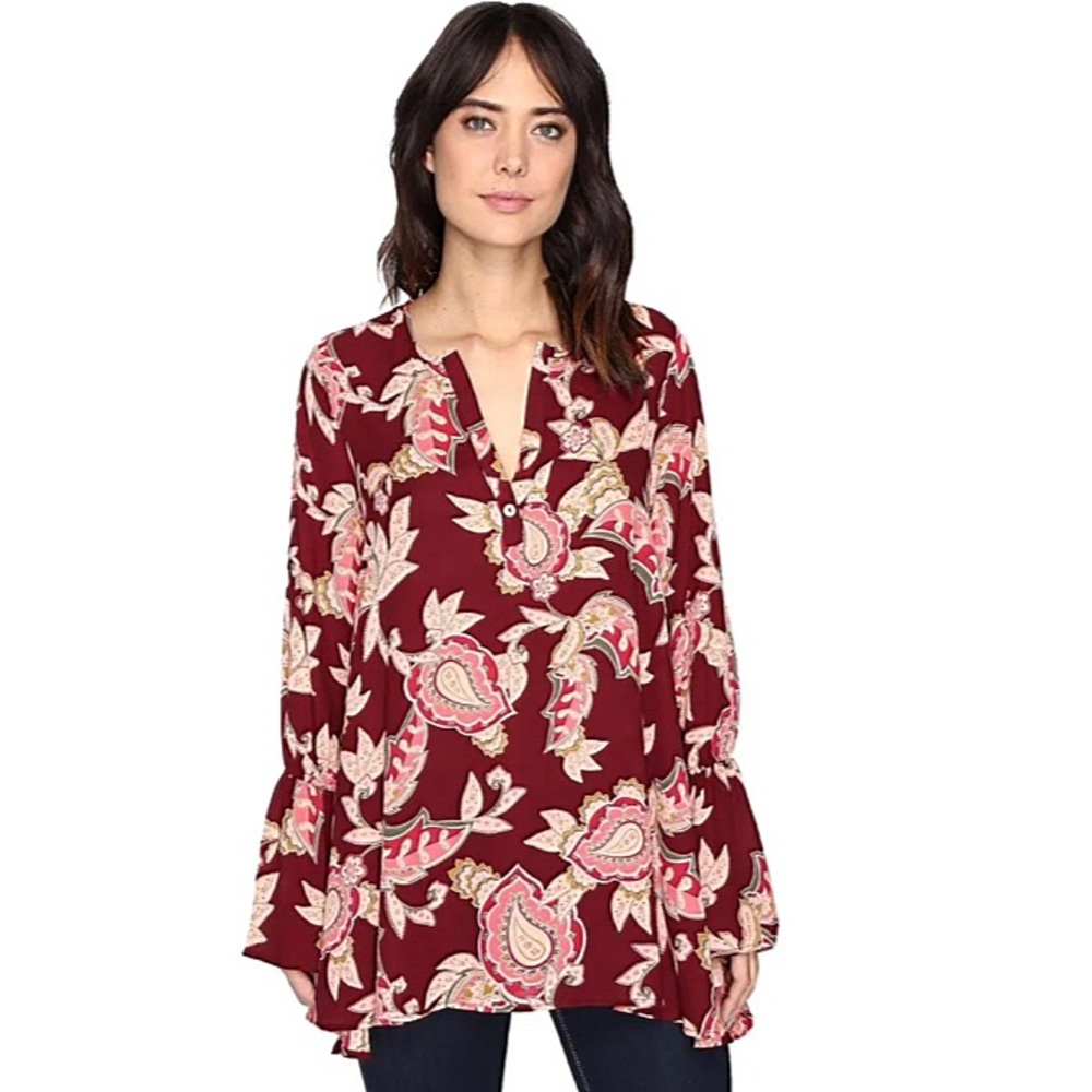 SMYM Perveen Pirate Vino Vine Print Tunic
